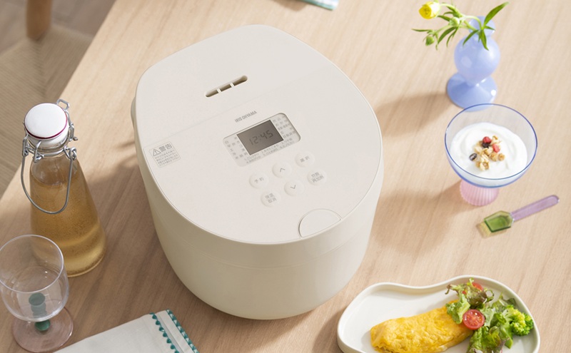 IHジャー炊飯器 5.5合 RC-ILA50-W ホワイト 炊飯器 5.5合 5合炊き ih アイリスオーヤマ おしゃれ 銘柄炊き 省エネモード パン ケーキ 一人暮らし 炊飯ジャー