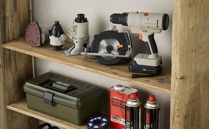 マルチギア 充電式ドリルドライバーセット 18V JM18DRS サンドベージュ 充電式 ドリルドライバー コードレス 18V アイリスオーヤマ DIY 回転数2段階 トルク22段階 USB Type-C 充電 家具組立 電動工具