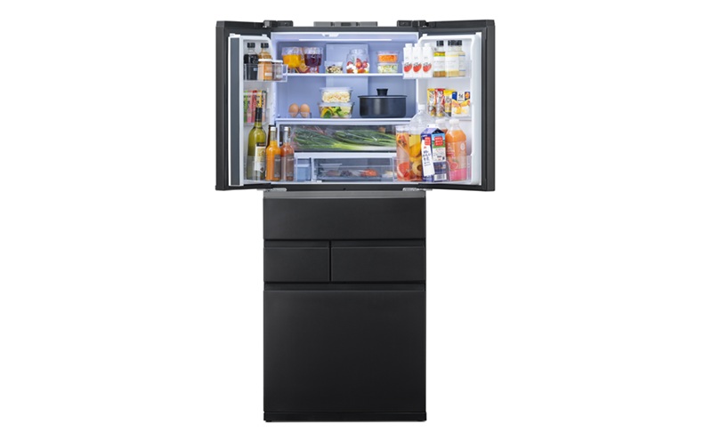 冷凍冷蔵庫 439L IRSN-HF44A-B ブラック 冷蔵庫 アイリスオーヤマ 400l以上 439l 冷凍冷蔵庫 冷凍室が大きい 冷凍室 ソフト冷凍 急速冷凍 自動製氷 ファン式 自動霜取り 観音開き 黒 おしゃれ 二人暮らし ファミリー 大型 省エネ 大凍量