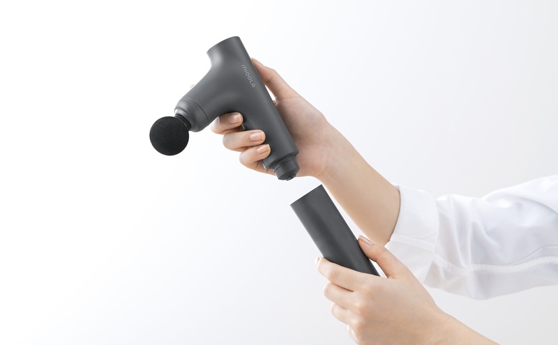 ビューティーケアガンプラス FRT-M02-H ダークグレー ハンディガン ビューティーケアガン MiCOLA （ミコラ） 軽量 アイリスオーヤマ 小型 コンパクト ミコラ ボディケア 充電式 USB-typeC 収納袋 球形 円柱形 平形 U字形