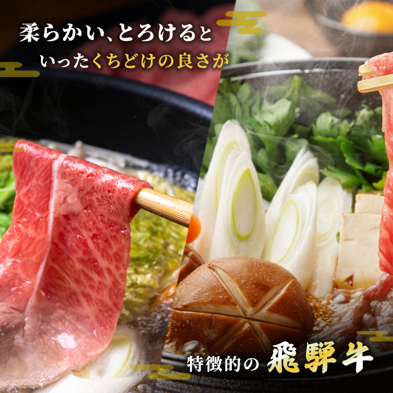 【CF】飛騨牛もも肉　スライス　400ｇ入り 牛肉 お肉 国産 黒毛和種 柔らかい とろける ジューシー 霜降り 細かいサシ 食材 食卓 グルメ 