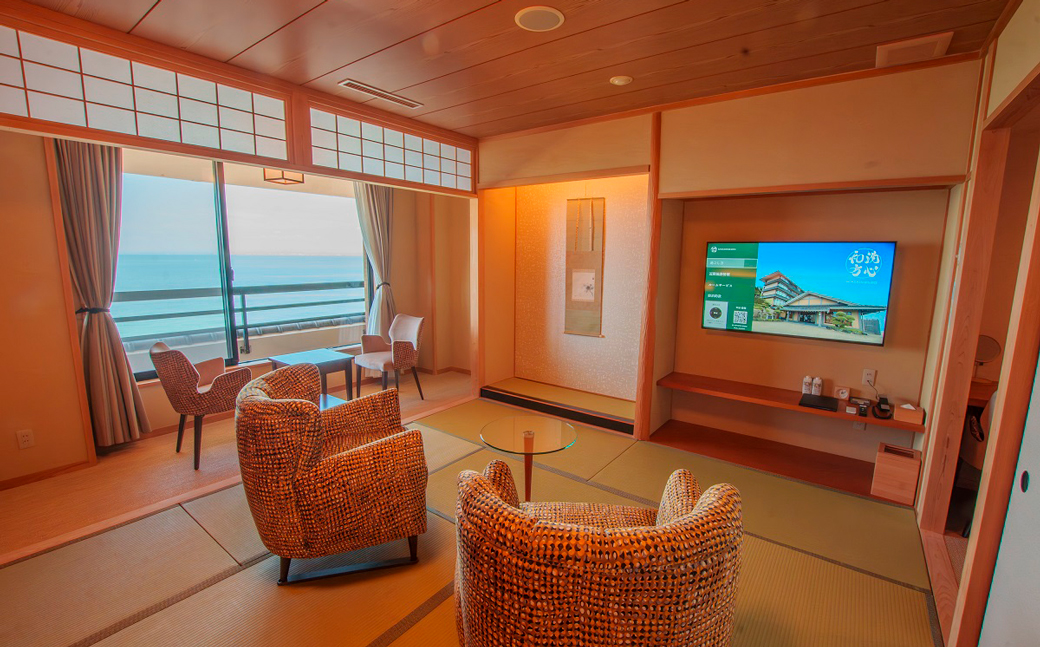 「洗心和方・宿泊券」デラックスルーム（和室/ツイン）【一室二名/一泊二食付】