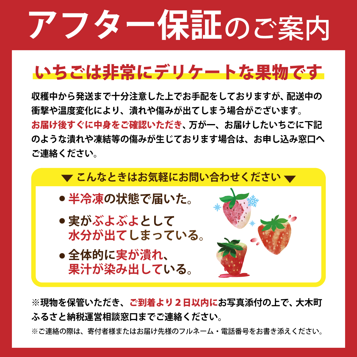 福岡県大木町のふるさと納税 【アフター保証】いちご あまおう 大木町 約270g×4パック 合計1080g 【2026年1月～3月に順次出荷予定】 CB223