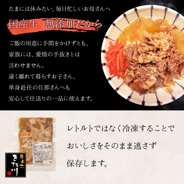 熊野牛 牛丼の具 5食セット