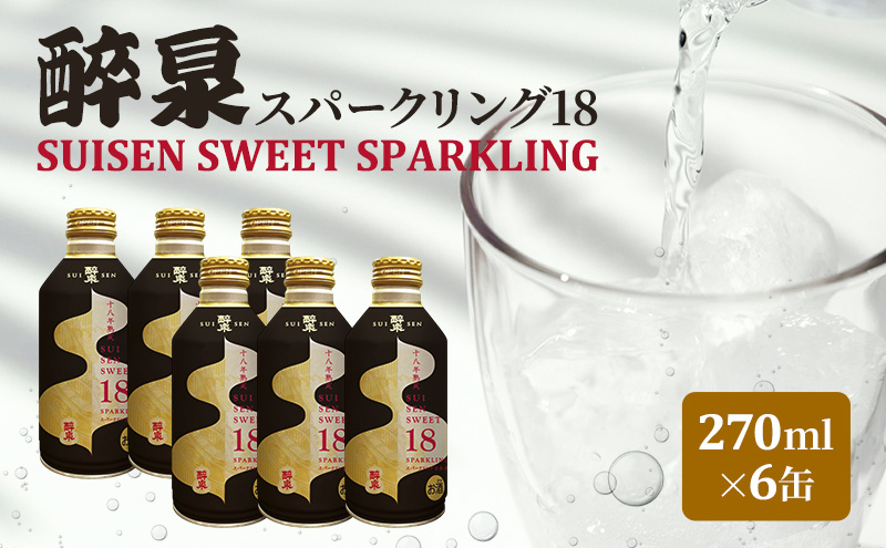 ymI]zXp[NO{ đ ː Xp[NO 270ml×6{ SUISEN SWEET SPARKLING {    Â Mtg lC   Rc m I]