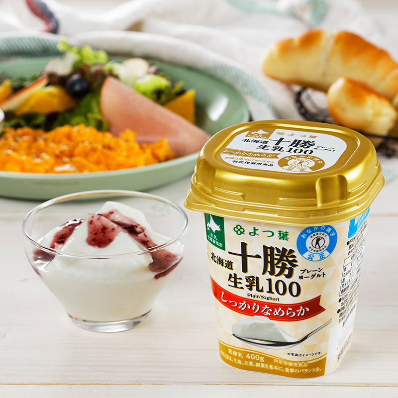 よつ葉 「北海道十勝プレーンヨーグルト 生乳100 しっかりなめらか・とろっとなめらか」8個セット 400g×各4【 よつ葉 北海道十勝プレーンヨーグルト 生乳100％ タンパク質 菌 効果 腸活 レシピ アレンジ 水切り はちみつ やわらか 北海道 十勝 幕別 】