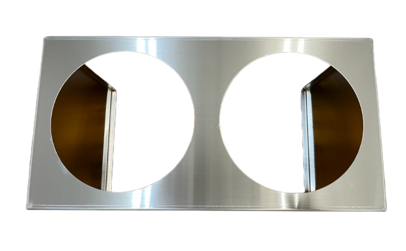 ごはん台 大きなわんちゃんのごはん台（中） ペット ペット用品 犬 テーブル 食事 給水 エサ台 オールステンレス 日進市 愛知県