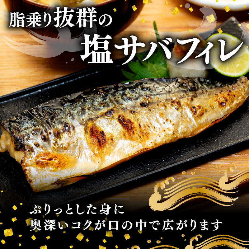 訳あり塩サバ フィレ2kg