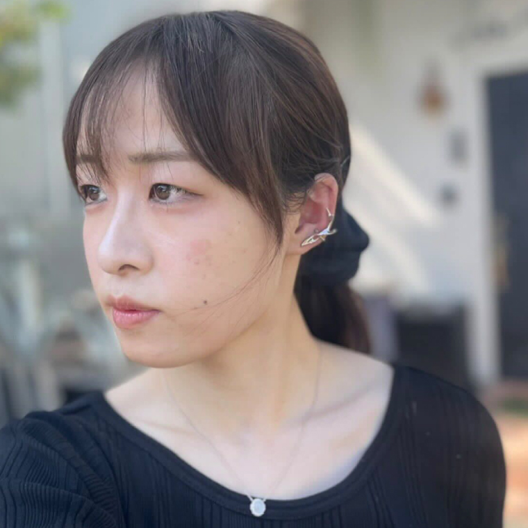 コルエイヤーカフ(鹿の角) シルバー【イヤーカフ フリーサイズ シルバー アクセサリー 上品 贈り物 ギフト ショップバック 茨城県 鹿嶋市 】（KBD-53）