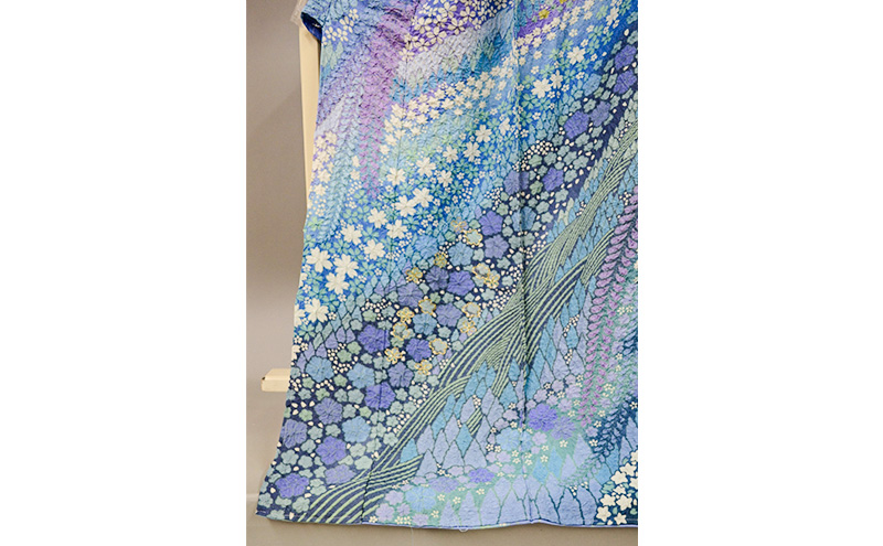 十日町友禅　訪問着