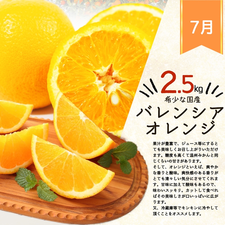 〈定期便〉【7・8・10・11月 全4回】紀州和歌山産旬のフルーツセット(バレンシア・桃・ひらたねなし柿・富有柿)