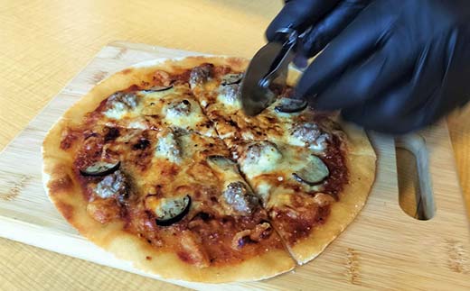 お米とジビエのPIZZA 3枚セット ピザ ぴざ イノシシ肉 イタリアン グルテンフリー F6P-2915