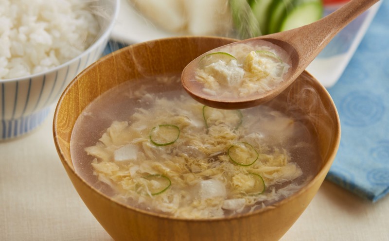 フリーズドライ 博多 華味鳥 水炊き 卵スープ 10個入り 柳屋本店 みそ汁 10食入 計20食分 スープ 味噌汁 セット