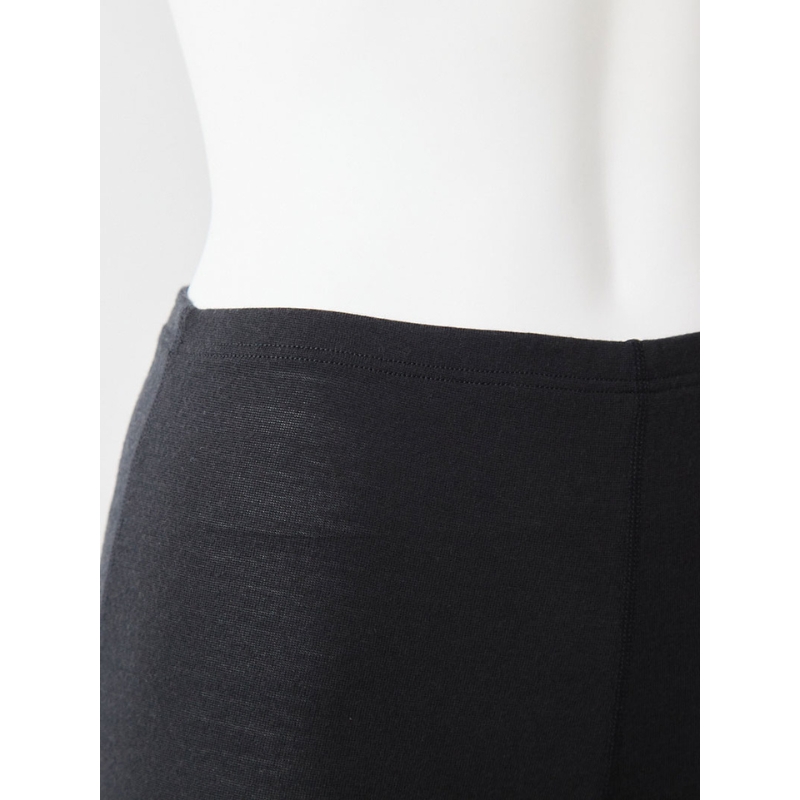 365日のメリノウールインナー advance レギンス グレー ブラック