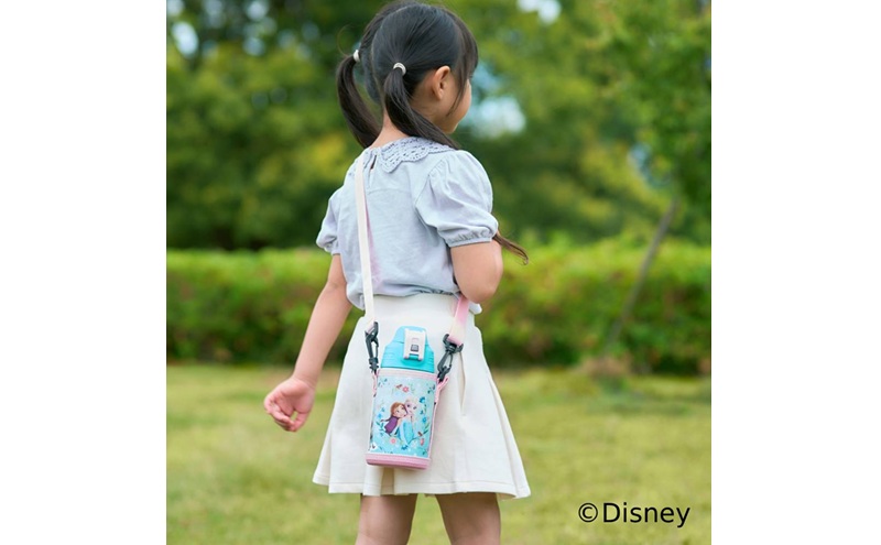 真空断熱ダイレクトボトル DBR-600 アナと雪の女王 (FROZEN) 水筒 600ml 保冷 ステンレスボトル 真空断熱 直飲 ワンタッチ カバー付 子供 小学生 幼稚園 保育園 運動 キッズ ディズニー アナ雪 スポーツドリンク対応 ダイレクト アイリスオーヤマ