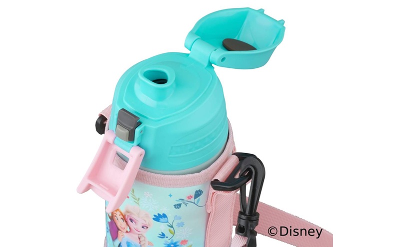 真空断熱ダイレクトボトル DBR-600 アナと雪の女王 (FROZEN) 水筒 600ml 保冷 ステンレスボトル 真空断熱 直飲 ワンタッチ カバー付 子供 小学生 幼稚園 保育園 運動 キッズ ディズニー アナ雪 スポーツドリンク対応 ダイレクト アイリスオーヤマ