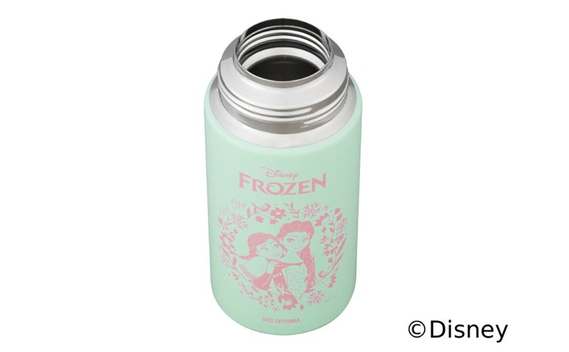 真空断熱ダイレクトボトル DBR-600 アナと雪の女王 (FROZEN) 水筒 600ml 保冷 ステンレスボトル 真空断熱 直飲 ワンタッチ カバー付 子供 小学生 幼稚園 保育園 運動 キッズ ディズニー アナ雪 スポーツドリンク対応 ダイレクト アイリスオーヤマ