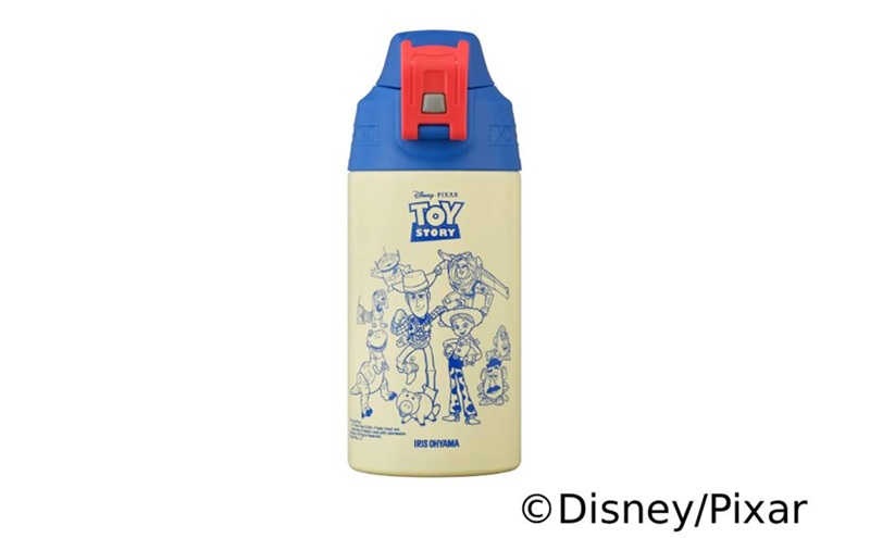 真空断熱ダイレクトボトル DBR-600 トイストーリー (TOY STORY) 水筒 600ml 保冷 ステンレスボトル 真空断熱 直飲 ワンタッチ カバー付 子供 小学生 幼稚園 保育園 運動 キッズ ディズニー トイストーリー スポーツドリンク対応 アイリスオーヤマ