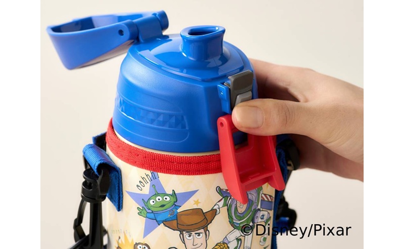 真空断熱ダイレクトボトル DBR-600 トイストーリー (TOY STORY) 水筒 600ml 保冷 ステンレスボトル 真空断熱 直飲 ワンタッチ カバー付 子供 小学生 幼稚園 保育園 運動 キッズ ディズニー トイストーリー スポーツドリンク対応 アイリスオーヤマ