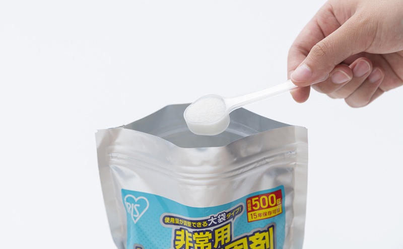 【500g×2個】非常用トイレ凝固剤 500g HTG-50 防災 簡易トイレ 災害用 凝固剤 トイレ 50回分 抗菌 消臭 スピード凝固 非常用 アイリスオーヤマ トイレ凝固剤 携帯トイレ 登山 キャンプ 防災グッズ 長期保存