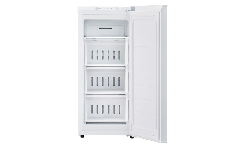 スリム冷凍庫 64L IUSN-S6A-W ホワイト 冷凍庫 小型 家庭用 アイリスオーヤマ スリム スキマックス 幅スリム 64L 霜取り不要 自動霜取り コンパクト 省スペース リビング まとめ買い 保存 セカンド冷凍庫 ストック