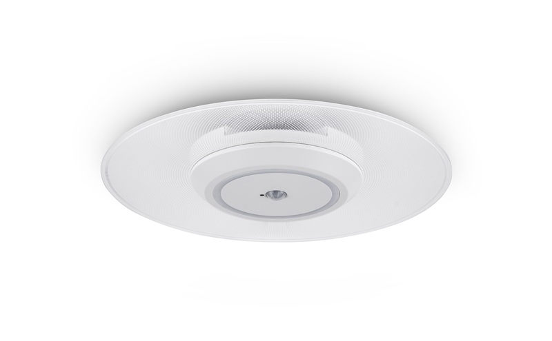 小型シーリングライト1900lm 電球色 人感センサー付 SCL190L-MS-P シーリングライト LED 天井照明 照明 節電 省エネ シーリング ライト 人感センサー 丸型 円形 小型 玄関 廊下 トイレ クローゼット 導光板 おしゃれ アイリスオーヤマ