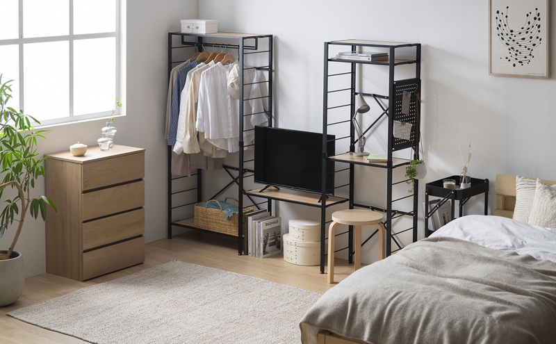 組立簡単ウッドチェスト KKWCー590 ナチュラル チェスト 4段 タンス 箪笥 収納 アイリスオーヤマ ローチェスト 衣装ケース 組み立て簡単 工具不要 引き出し 開閉スムーズ 北欧 おしゃれ シンプル 衣類 服 収納ケース 衣類収納ケース