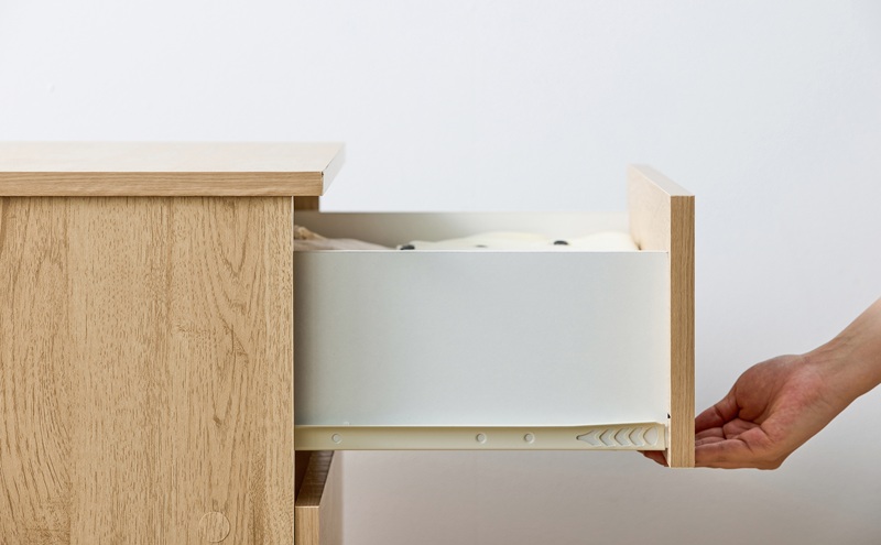 組立簡単ウッドチェスト KKWCー590 ナチュラル チェスト 4段 タンス 箪笥 収納 アイリスオーヤマ ローチェスト 衣装ケース 組み立て簡単 工具不要 引き出し 開閉スムーズ 北欧 おしゃれ シンプル 衣類 服 収納ケース 衣類収納ケース