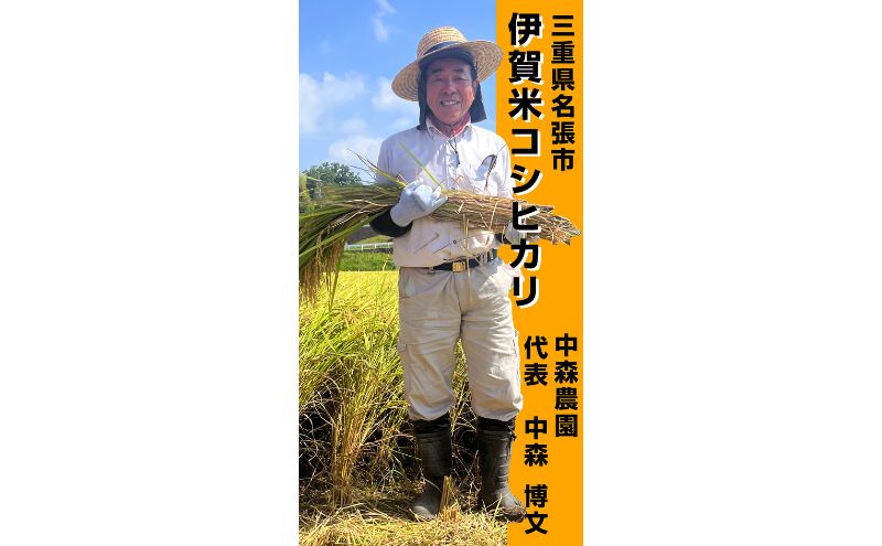 数量限定！地元で人気農家の 令和7年産 伊賀米 コシヒカリ 玄米 30kg 3年連続 特A 米 新米 こしひかり ご飯 ごはん 三重県 名張市