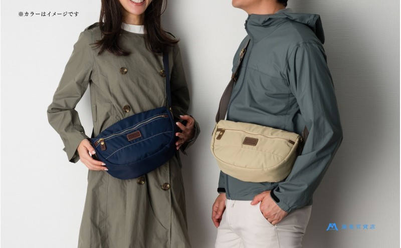 【藤巻百貨店】ダントツ撥水(登録商標) ナイロンショルダーバッグ(ネイビー) Folna 藤巻限定モデル 鞄 ショルダー バック 手提げ ファッション