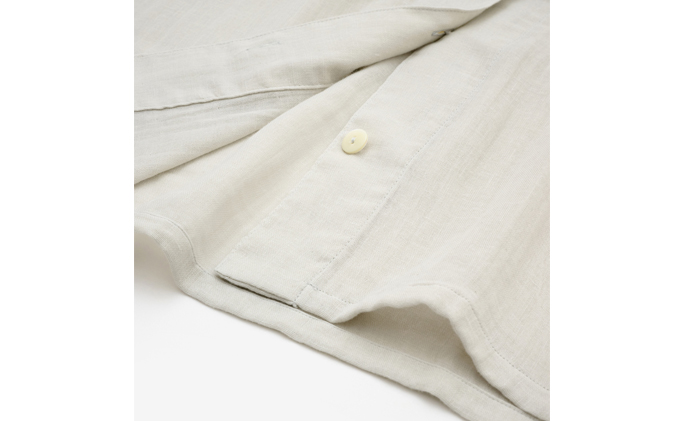 PGガーゼ ガーゼパイピングパジャマ レディス わかみどり