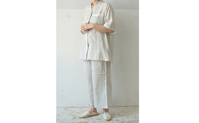 PGガーゼ 夏ガーゼパジャマ レディス わかみどり