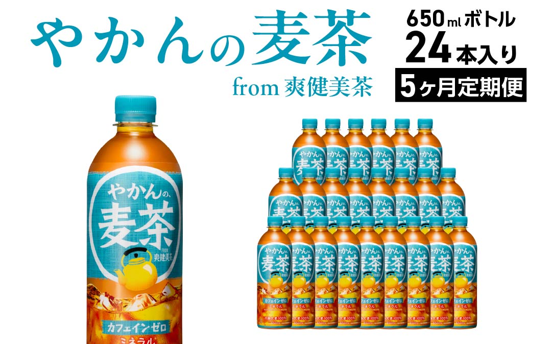 【5か月連続お届け】やかんの麦茶 from