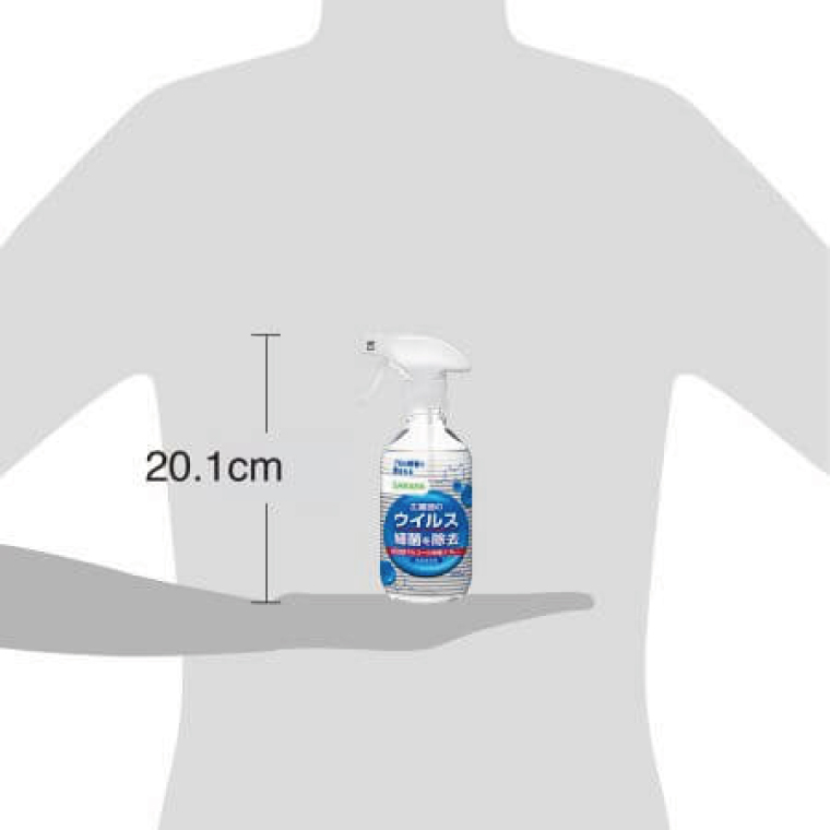 SARAYA ウイルス細菌除去スプレー 400mL 本体24本【サラヤ SARAYA 食品成分100％ 茨城県 北茨城市】(CL064)