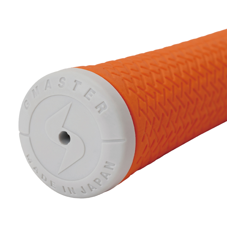 【10本セット】GMASTER GOLFGRIP(スタンダード　49g±1　バックライン無)　オレンジ×ホワイト｜茨城県 北茨城市 ふるさと納税 ゴルフ ゴルフグリップ（CW008）