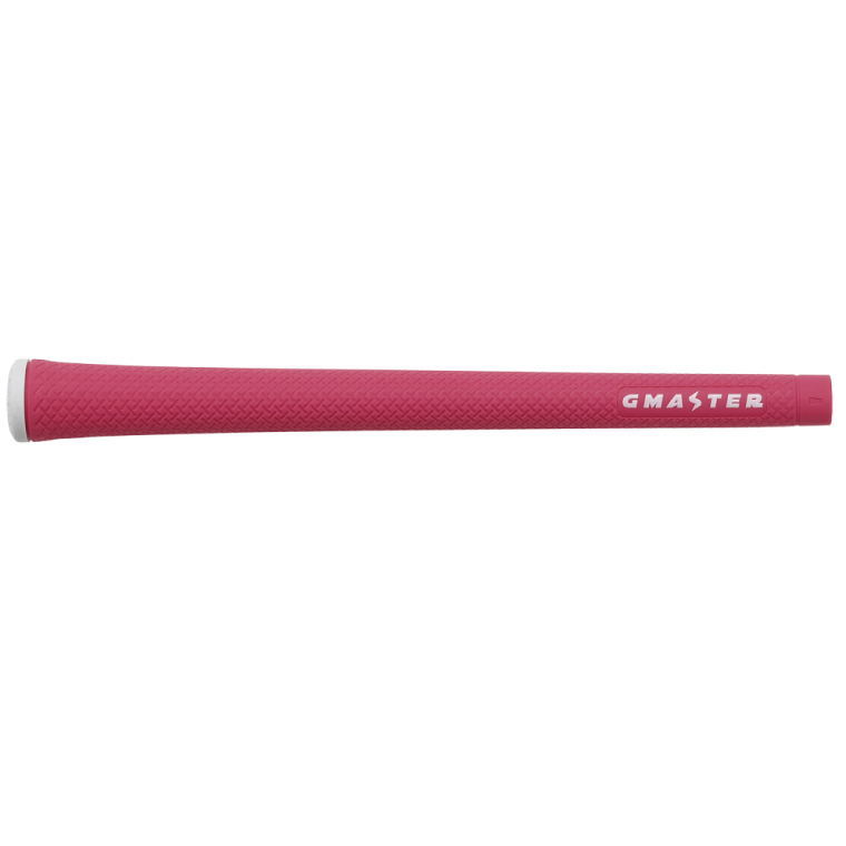 【5本セット】GMASTER GOLFGRIP(スタンダード　49g±1　バックライン無)　ピンク×ホワイト｜茨城県 北茨城市 ふるさと納税 ゴルフ ゴルフグリップ（CW009）