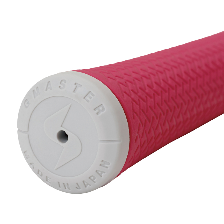 【5本セット】GMASTER GOLFGRIP(スタンダード　49g±1　バックライン無)　ピンク×ホワイト｜茨城県 北茨城市 ふるさと納税 ゴルフ ゴルフグリップ（CW009）
