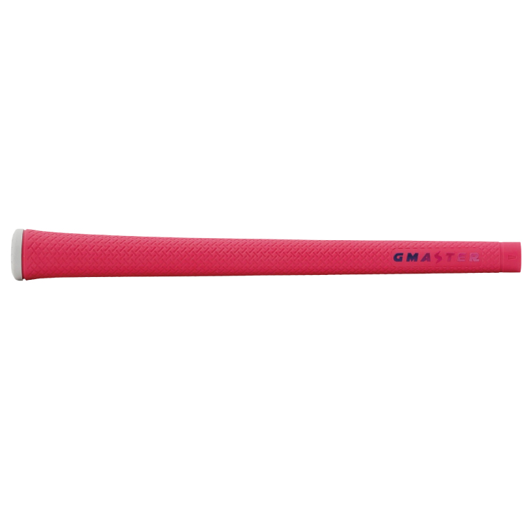 【10本セット】GMASTER GOLFGRIP(スタンダード　49g±1　バックライン無)　ピンク×マルチプル【ゴルフ ゴルフグリップ 高精度 スタイリッシュ グリップ 国産 国内生産】（CW010）