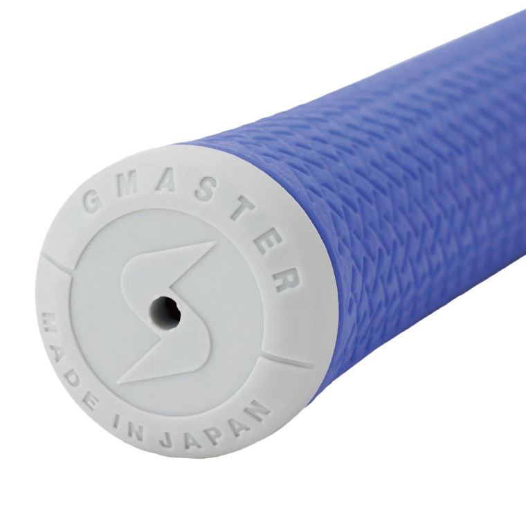 【10本セット】GMASTER GOLFGRIP(スタンダード　49g±1　バックライン無)　ロイヤルブルー×マルチプル【ゴルフ ゴルフグリップ 高精度 スタイリッシュ グリップ 国産 国内生産】（CW012）