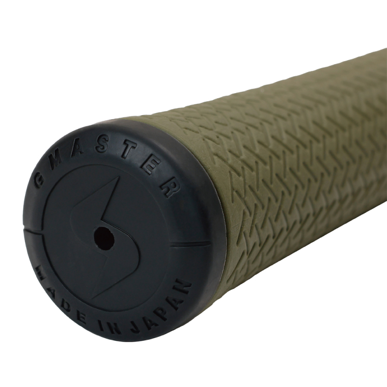 【10本セット】GMASTER GOLFGRIP(スタンダード　49g±1　バックライン無)　オリーブ×マルチプル【ゴルフ ゴルフグリップ 高精度 スタイリッシュ グリップ 国産 国内生産】（CW014）