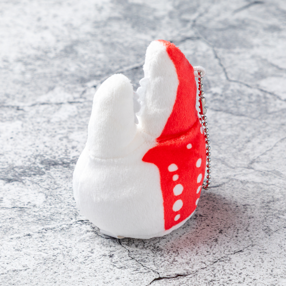 9-27 カニの爪 マスコット 2個｜ オリジナル 指人形 ぬいぐるみ ぬい活 ぬい用手袋 ぬい服 ぬい撮り ぬいグッズ 着せ替え 人形 ドール 雑貨 グッズ 小物 おもしろい