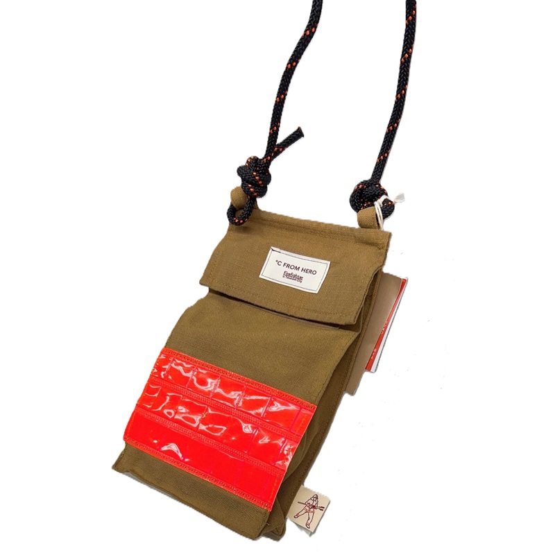 【一点物】高梁市消防本部 消防服リメイクポシェット