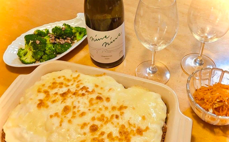 赤・白ワイン2本セット　メルロー2023　シャルドネ2024　長野　信州　小諸市ワイン　赤ワイン　白ワイン