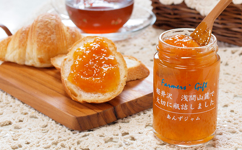 こだわり果実のジャム6種セット シャインマスカット・あんず・巨峰・ブルーベリー・いちご・りんご 140g×各1本ずつ　【軽井沢ファーマーズギフト】　小諸市 グルメ お取り寄せ ギフト 贈答用