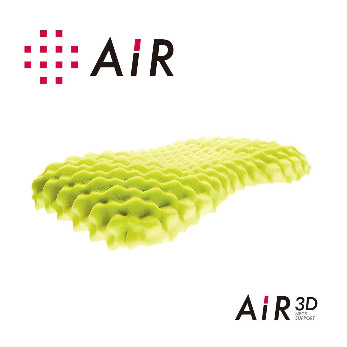 【西川】ＡｉＲ３Ｄピロー/ロータイプ（グレー）【P214W】