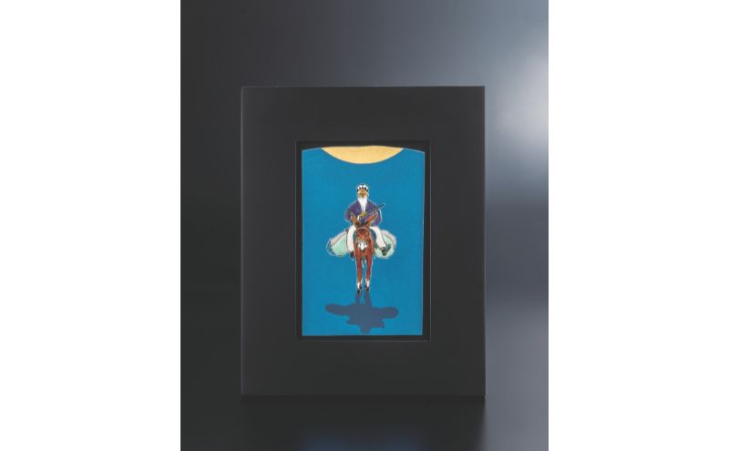 九谷焼 陶額・遠来