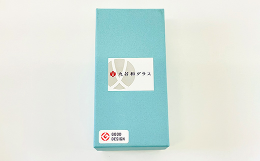 九谷和グラス 冷酒グラスクローバー（ブルー） 工芸品 グラス コップ 食器 F6P-3152