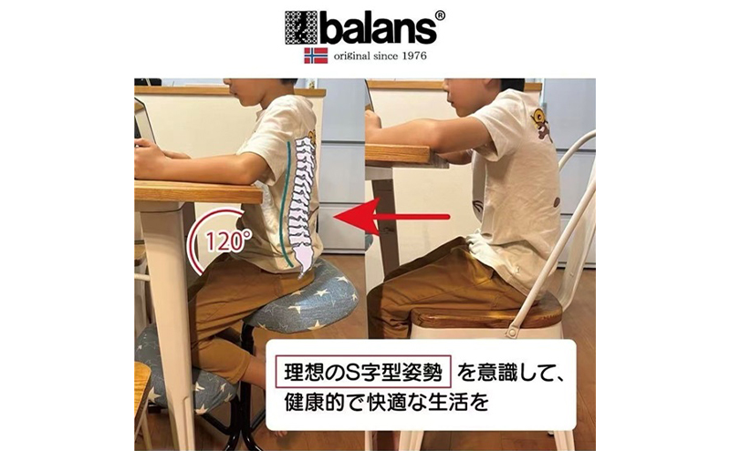 東京都豊島区のふるさと納税 バランスチェア N5070 椅子 いす イス 学習椅子 デスクワーク ムーミン柄 腰痛予防 姿勢が保てる ロングセラー 東京都 豊島区