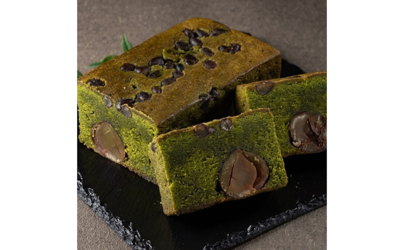 京都きよ泉の渋皮栗抹茶ケーキ 1本 約450g〈栗 抹茶ケーキ 宇治抹茶 抹茶 パウンドケーキ 菓子 贈り物 ギフト 抹茶スイーツ お菓子〉