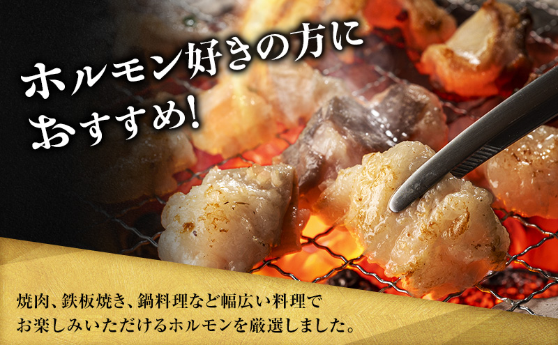 美星和牛 ホルモンセット 約 1.5kg 内臓（ 小腸 ・ 大腸 ・ センマイ ・ アカセンマイ ・ レバー ・ 心臓 ）